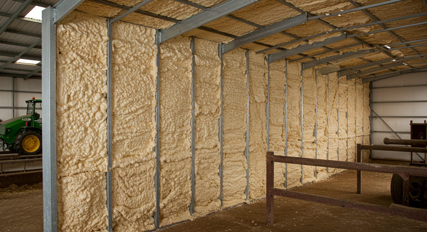 Why Farmers in Cairo, GA Are Choosing Agricultural Spray Foam Insulation