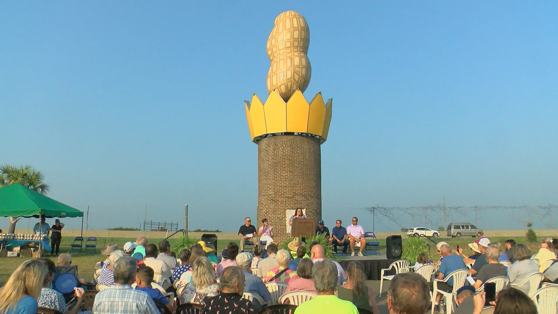 Worlds Largest Peanut Monument in Ashburn GA